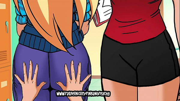 Three girls strip each other over test scores