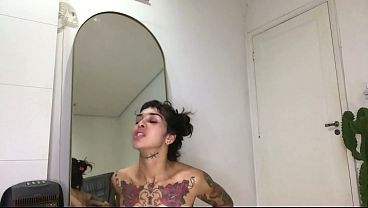 Nonton Sexy Girl In Long Video Changing Clothes, Masturbating And Even Doing Some Yoga. Hairy Armpits Sexy Pv thumbnail