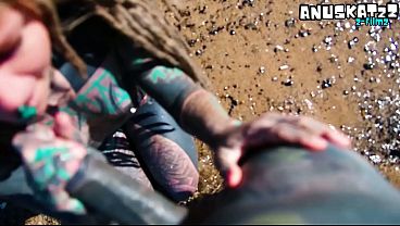 Public Beach Pov Blowjob &ndash; Sunny & Messy Outdoor Fun thumbnail