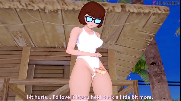 Velma blowjob on the beach 1 Scooby doo Full POV Movie on_Sheer PTRN Fantasyking3