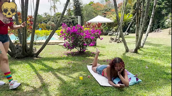 Delicious punishment for my stepdaughter for misbehaving 