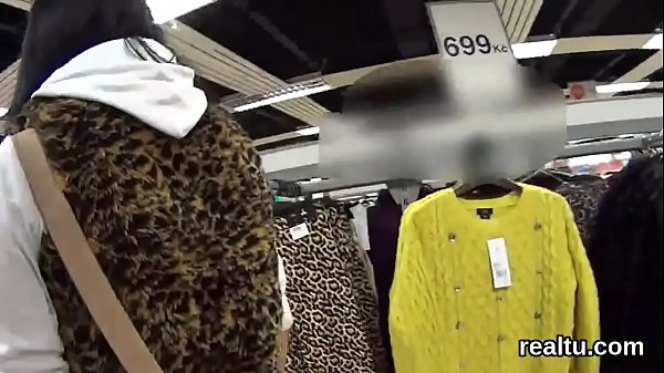 Gorgeous czech chick gets teased_in the mall andpounded in pov