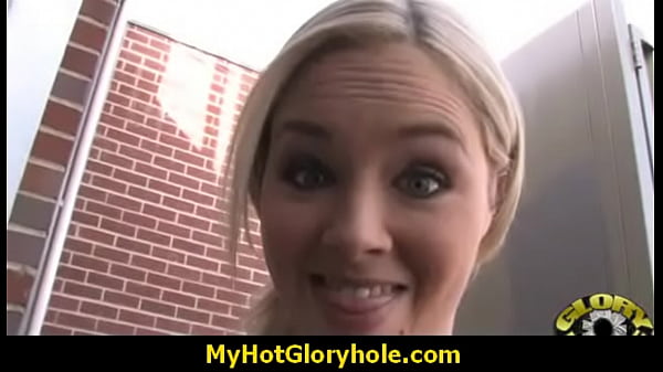 Sexy WildLady Deepthroats At Gloryhole 11