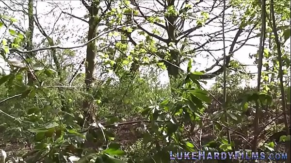 Whore pov_sucking_dick outdoors