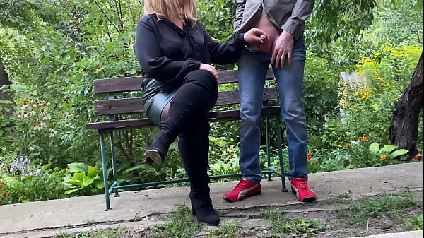 Naughty MILF is hornyenough to doit in public