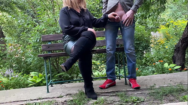 Play MP4 - Naughty MILF is horny enough to do it in public