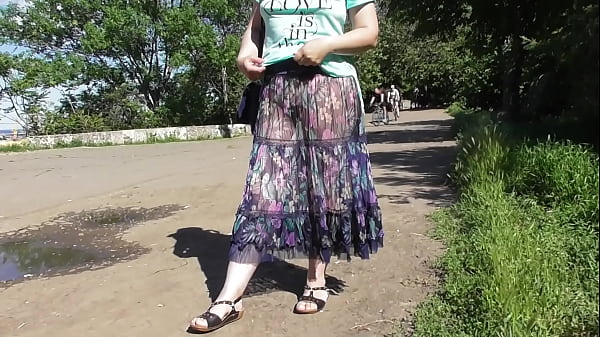 Play MP4 - Hairy Mature in transparent dress