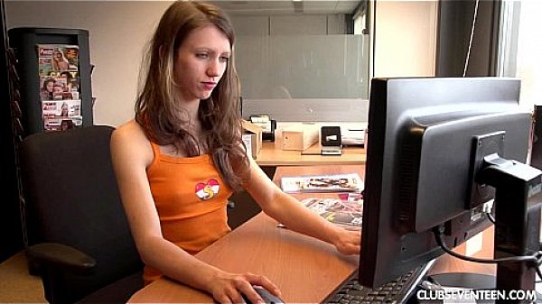 Busty teen masturbates alone 