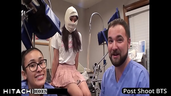 Human Guinea Pig Gets Mandatory Hitachi Orgasms From Nurse - Patient 135 