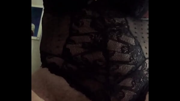 Wearing my wifes lingerie because she never does part 3