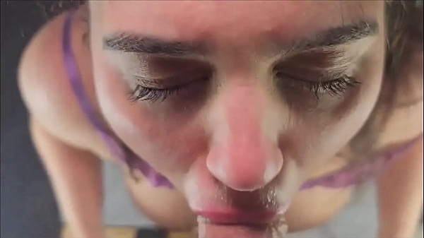 The sound your girlfriend makes when she deepthroats a real cock 