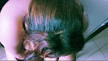 I pay the delivery guy with a delicious blowjob