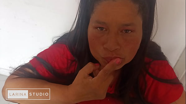 Sexy Mature Colombian Debuts Her New Dildo by Giving Her Wet Blowjob inHer Mouth