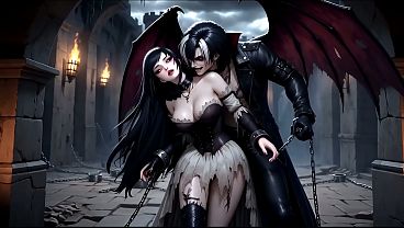 Vampire Goth Girls &ndash; Dark Bdsm Hentai Fantasy | Movie 1 thumbnail