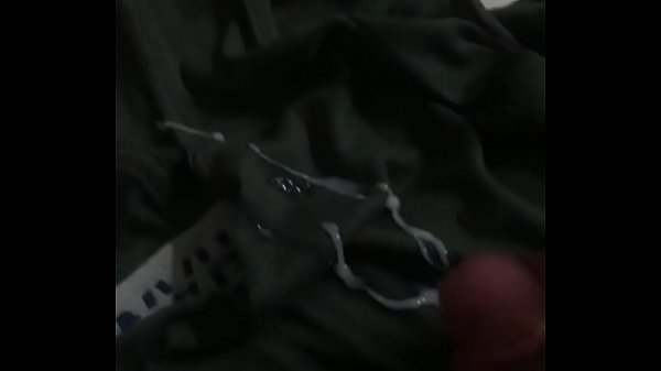 Small cock jerking and cum