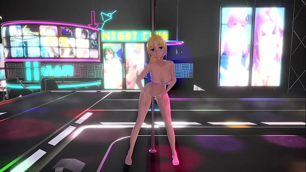 MMD R_18 Izumis Fire_Pole Dance