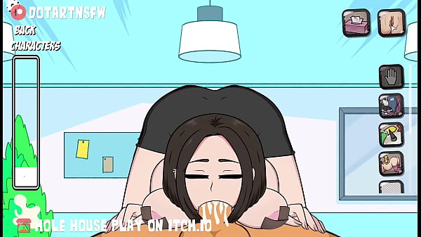 Multiple characters sloppy dick sucking hole house game 