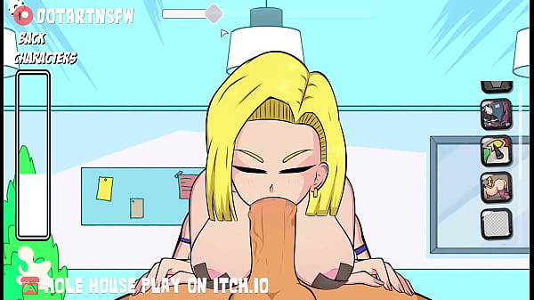 Multiple characters sloppy dick sucking hole house game