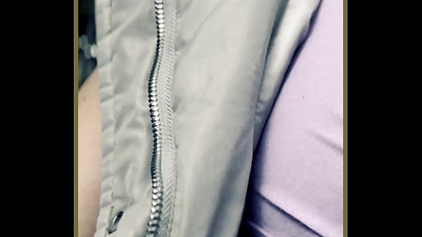 WIFEY is braless running bouncing tits