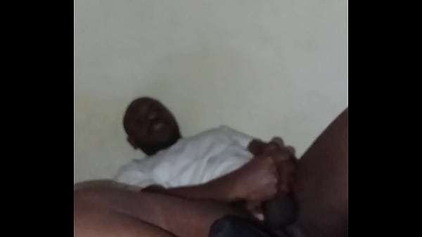 Checking_to see_if my genitals are ok if_they still work_properly while_dressed_in a white shirt_and black jeans_for free 2