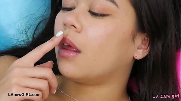 Cute latina model reveals her_stunningfigure