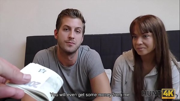 Hunt4k couple needs money for motel and chick decides to sell vagina