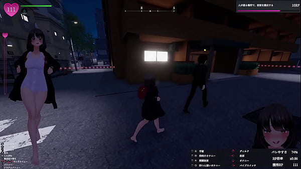 人がいつ出てくるかわからないエレベーター前で 聖水噴射！ 