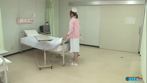 This nurse was using several sexual devices while performing oral sex on her knees