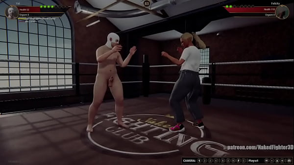 Yel VS Felicity Naked Fighter 3D