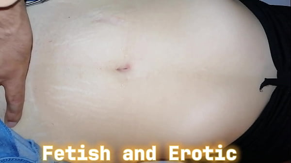 It's fascinating to explore a milf girl's navel 