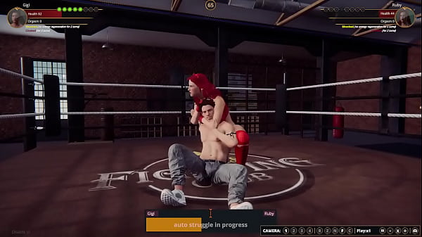 Gigi VSRuby Naked Fighter 3D