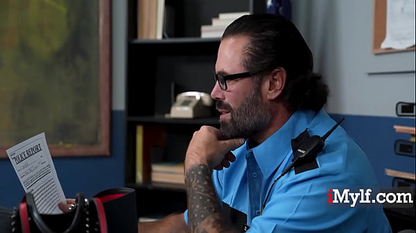 Milf caught stealing by the frustrated officer