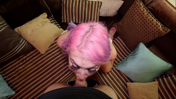 Madison blaze delightfully fills her mouth with cum 