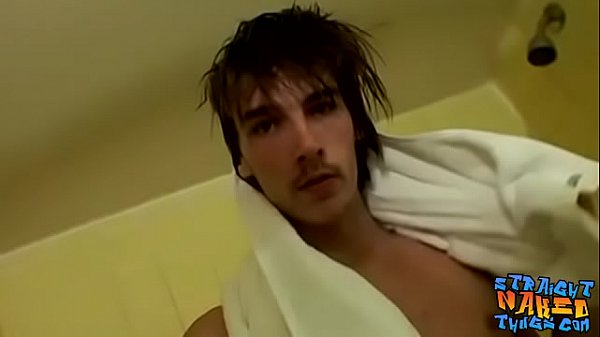 Straight young cock wanking and cumshot 