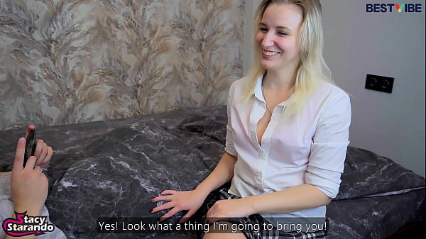 My stepsister caught me jerking off, but she works at Bestvibe and helped me try out their new Storm Cup masturbator. 