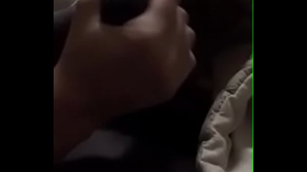 Girl friend stroking cock