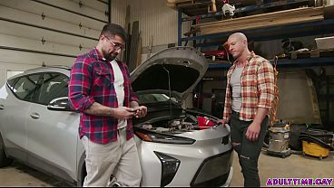 Two guys masturbate before camping trip! 