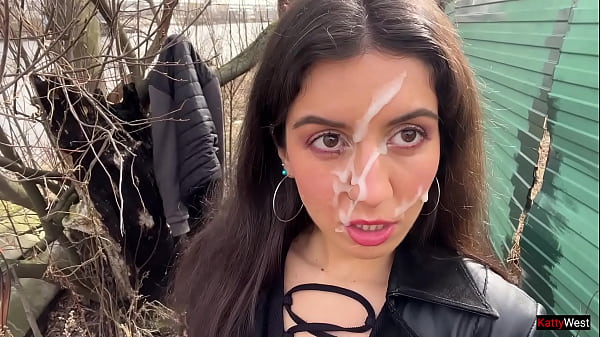 Play MP4 - I want to walk through the park with cum on my face&excl; Cum on my face&excl; - Public Cumwalk