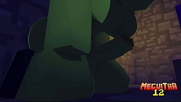 Steve em busca do diamante perdido (Livia X Steve) [Pornô_ de Minecraft]