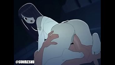 Porno de terror samara sadako fode com nerd punheteiro 