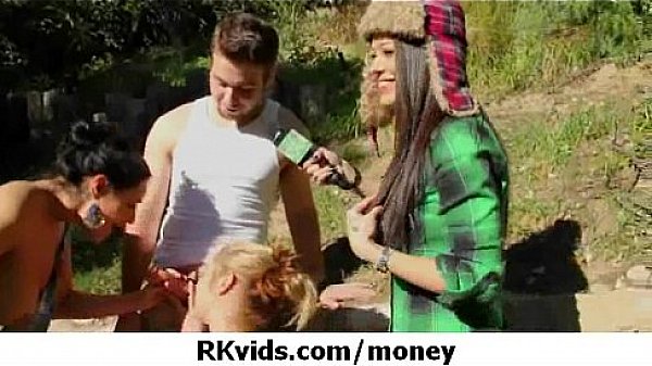 Gorgeous teens getting fucked for money 1 