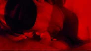 Extreme close up Blow Job ends in a mouthful of cum: Red Light Videos #19 