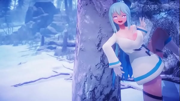Play MP4 - Konosuba - Qu&eacute; rico aprieta la zorra de Aqua