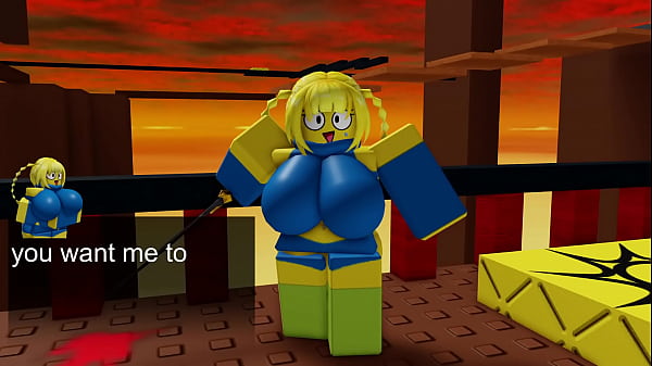 Busty roblox noob gets fucked ass rr34