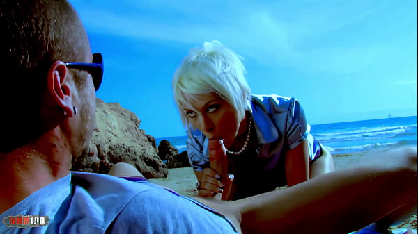 French Whore Milky Cooper Fucked In The Ass At The Beach thumbnail