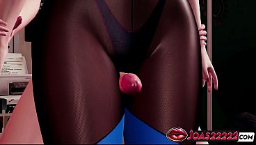 Hentai of hot miranda nylon and bikini thighjob hardcore reverse lifting sex & missionary pose finished in cum on her a lot of sperm in honey select 2