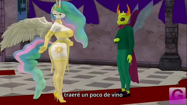 mlp selestia le enseña a ser_firme a_thorax