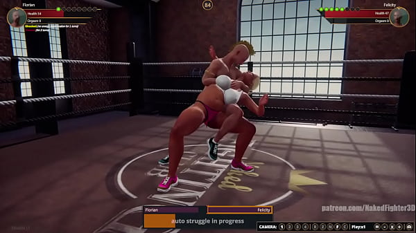 Florian vs felicity nf3d mixed kinky combat competition 