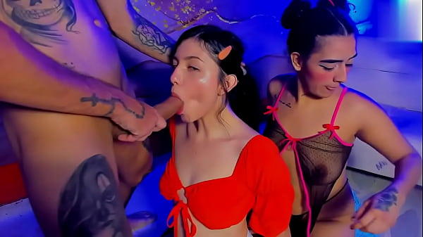 friendsenjoy ahuge cock giving deep blowjobs_and rough face fucking