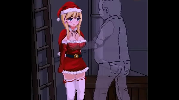 Cute Woman In Female Santa Claus Clothes In Back Alley Tales Hentai Ryona Gameplay Video thumbnail